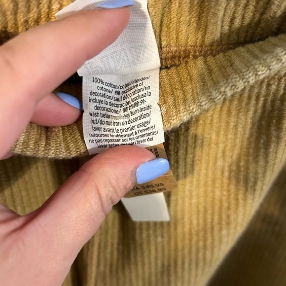 BNWT PINK By Victoria’s Secret Size XXL Mustard Dad Short - Picture 8 of 10